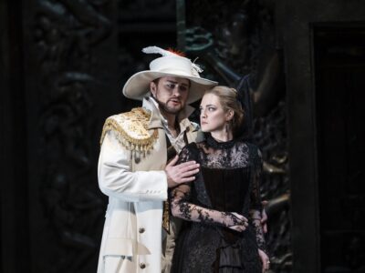 Andrei Kymach and Marina Monzo in Don Giovanni - credit Bill Cooper